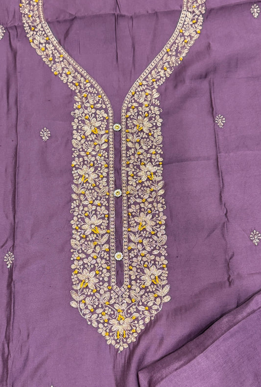Muslin Mauve Dori-knot
