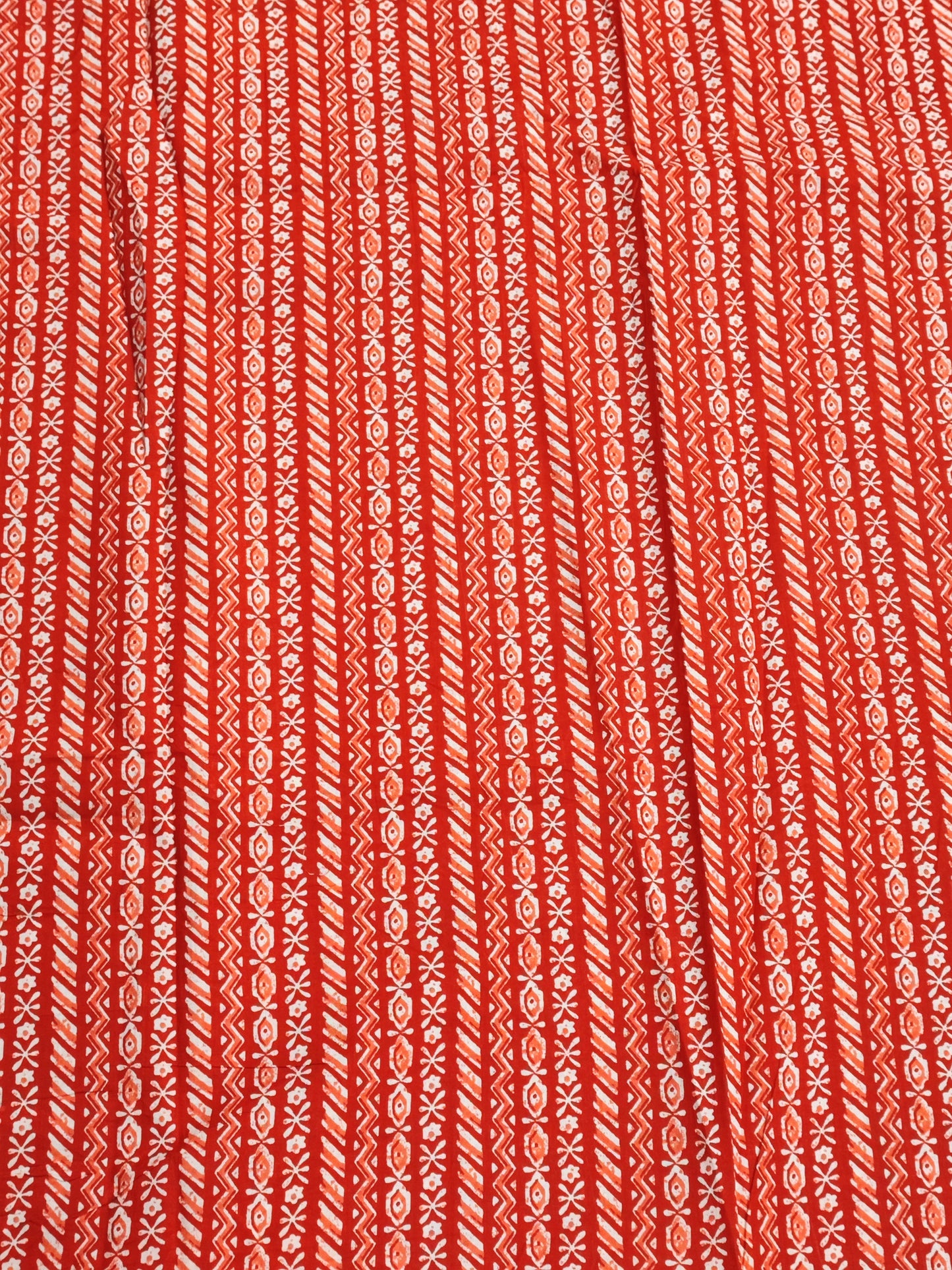 Orange Warli Print Suit