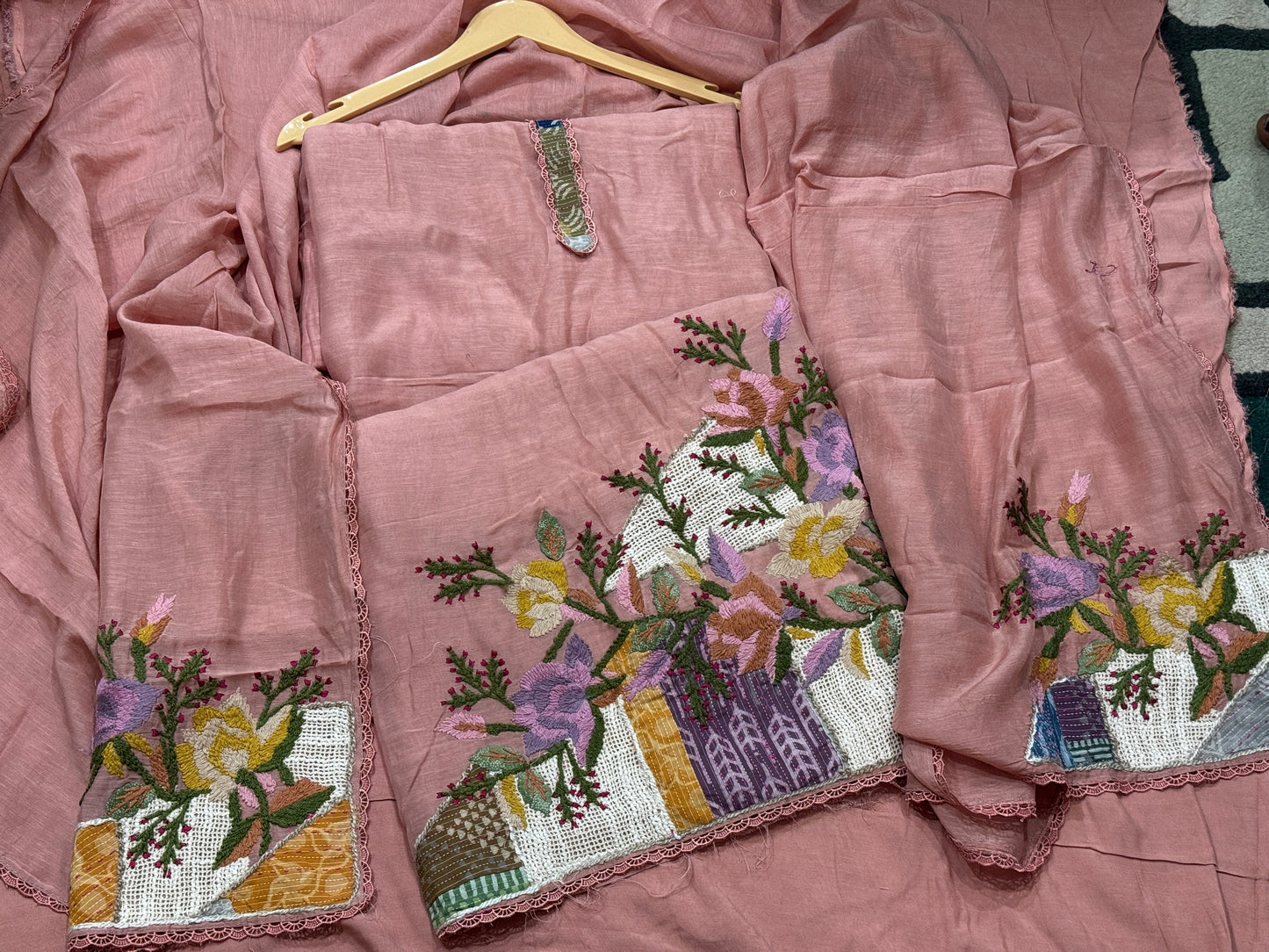 Pink Anchor Work Mul suit