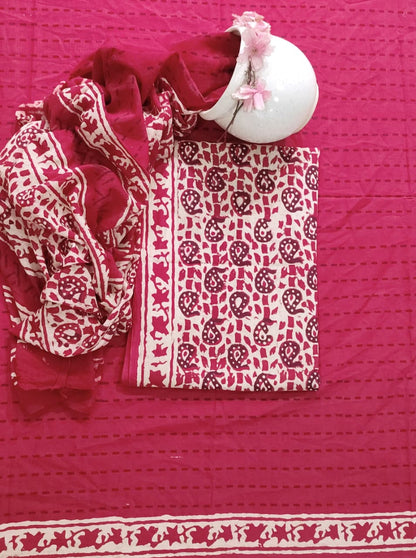 Ruby Cotton Suit