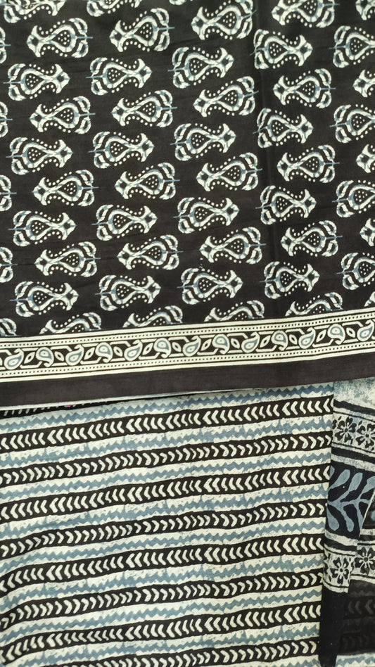 Blackgrey pholpatti Suit