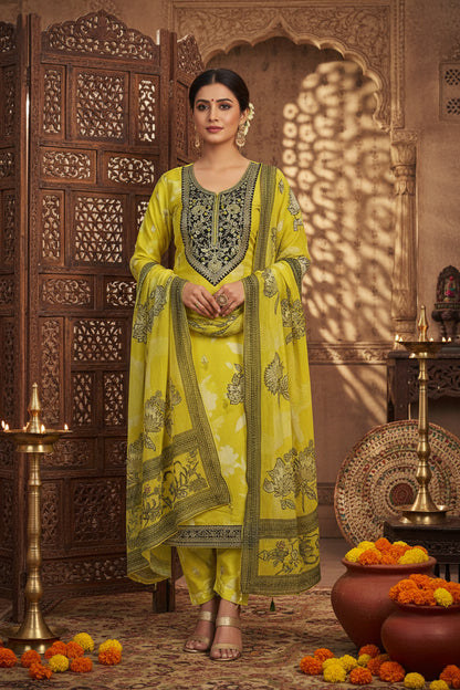 Yellow Muslin suit