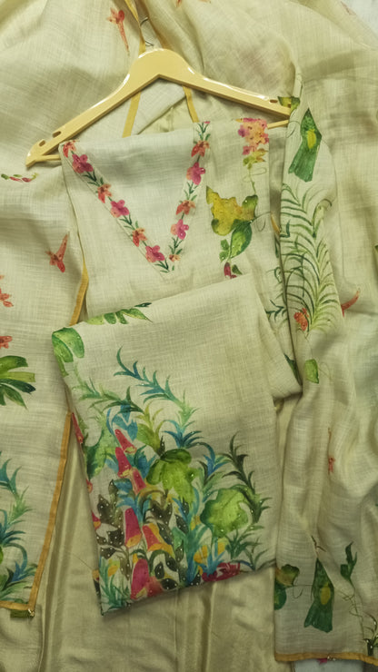 Ivory Rainbow Suit