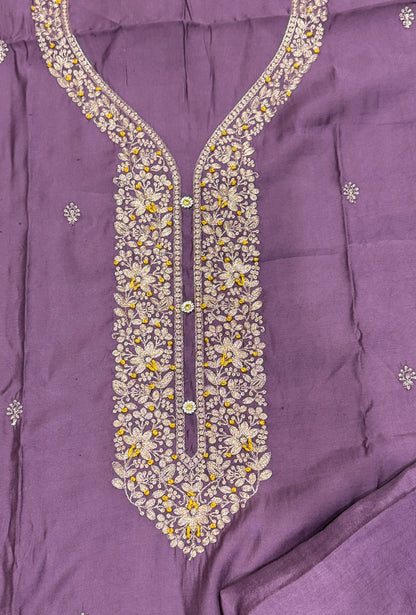 Muslin Mauve Dori-knot