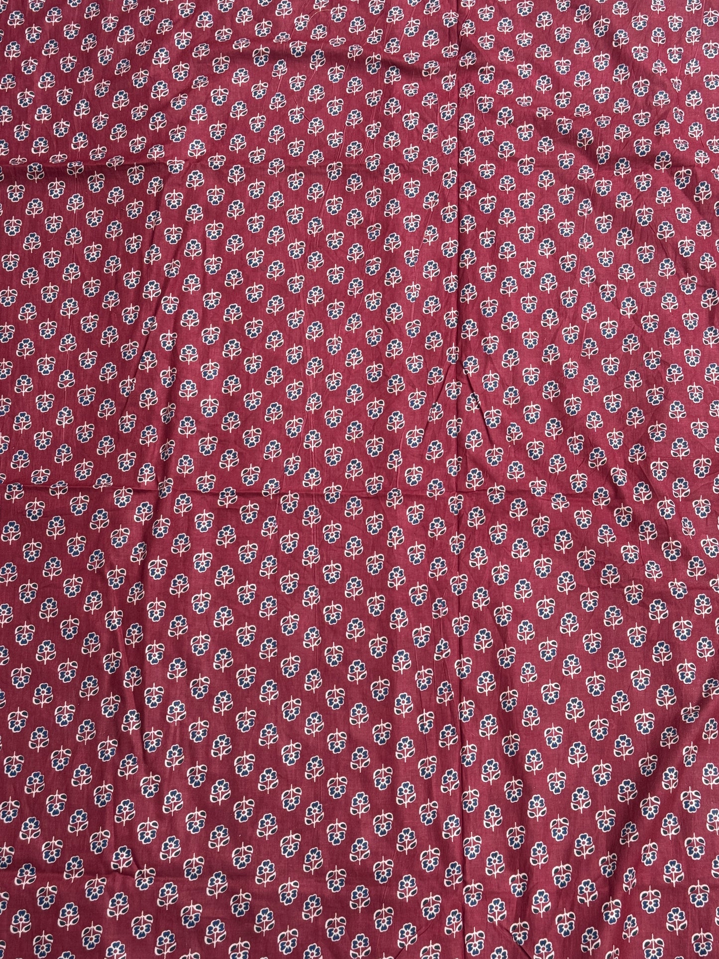 Maroon Ajrakh Suit