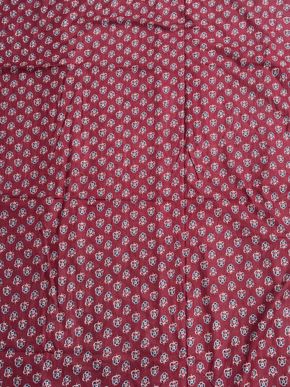 Maroon Ajrakh Suit