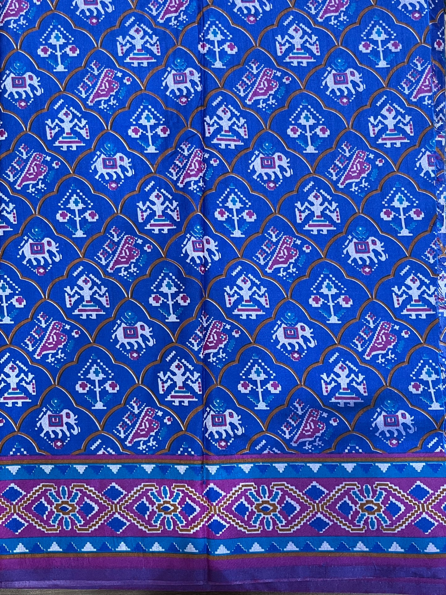 Patola Royal Blue Suits