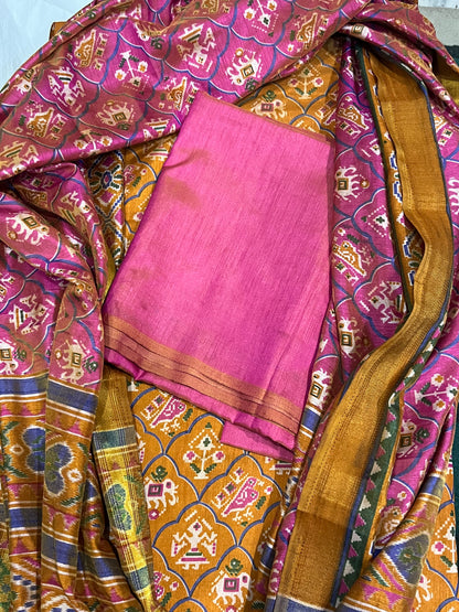 Patola Mustard Suits