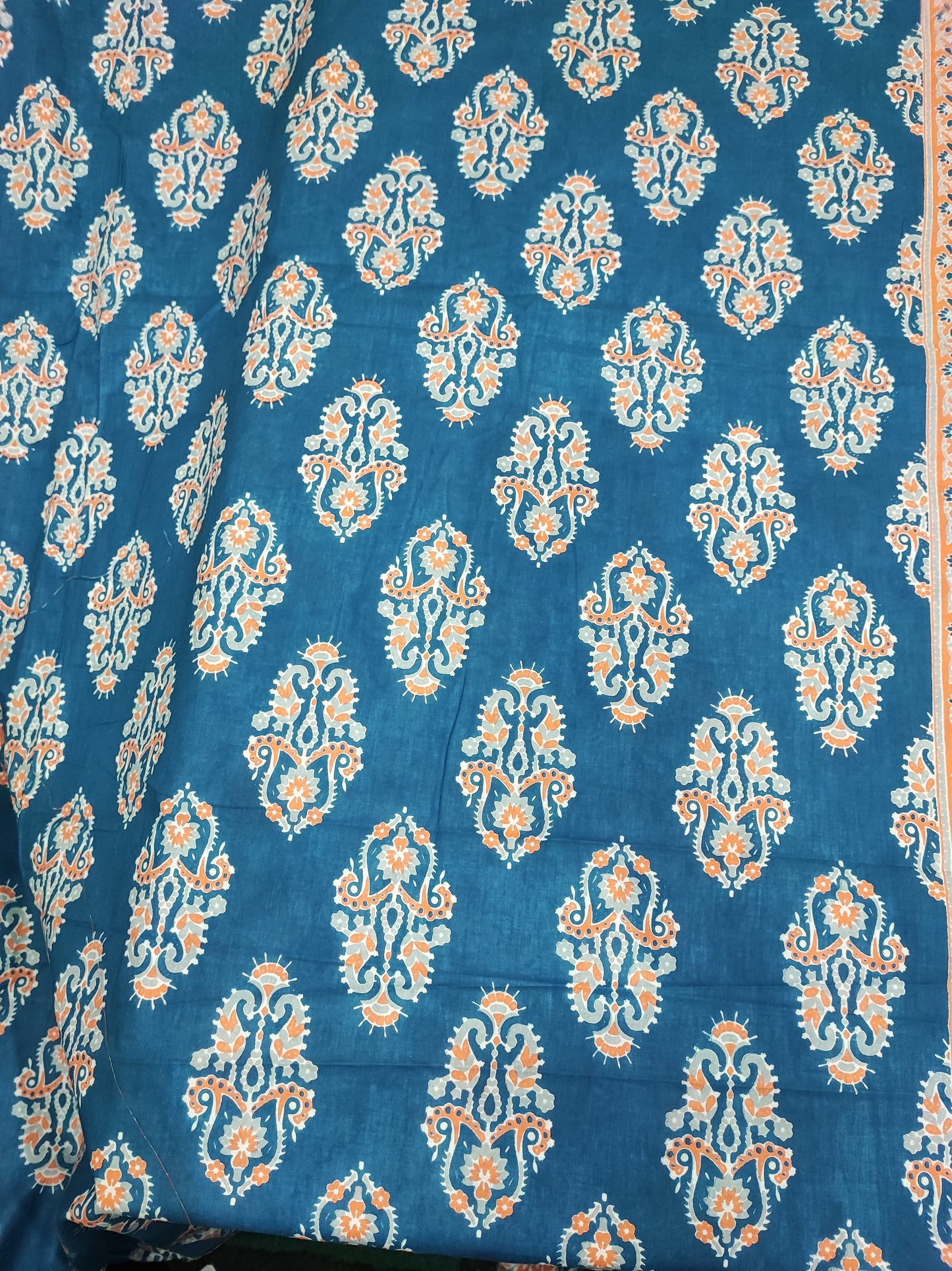 Blue Sanganeri Print