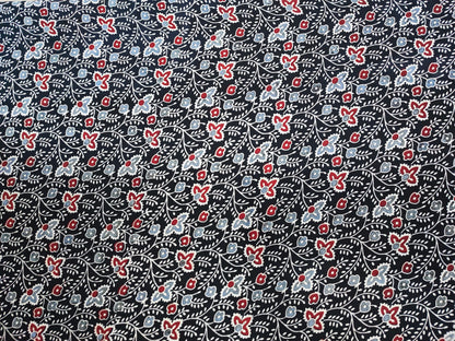 Black Ajrakh Print