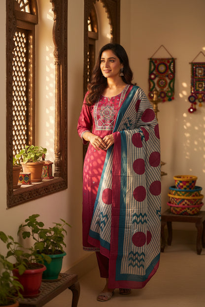 Wine Kutch Work