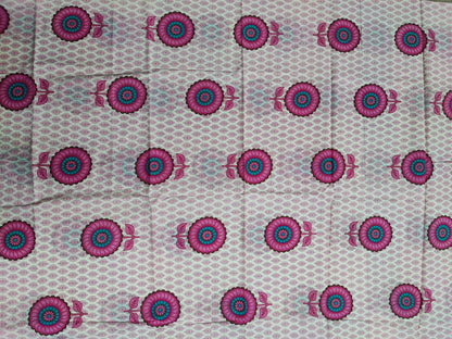 Pink Neck Work Suit