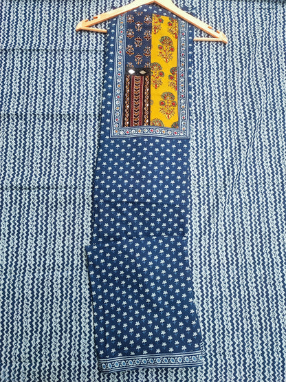 Indigo Printed Suit