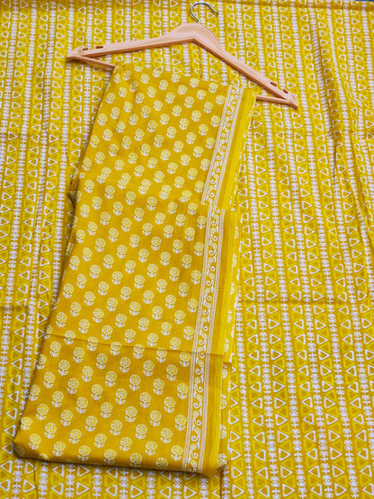 Yellow Floral Suit