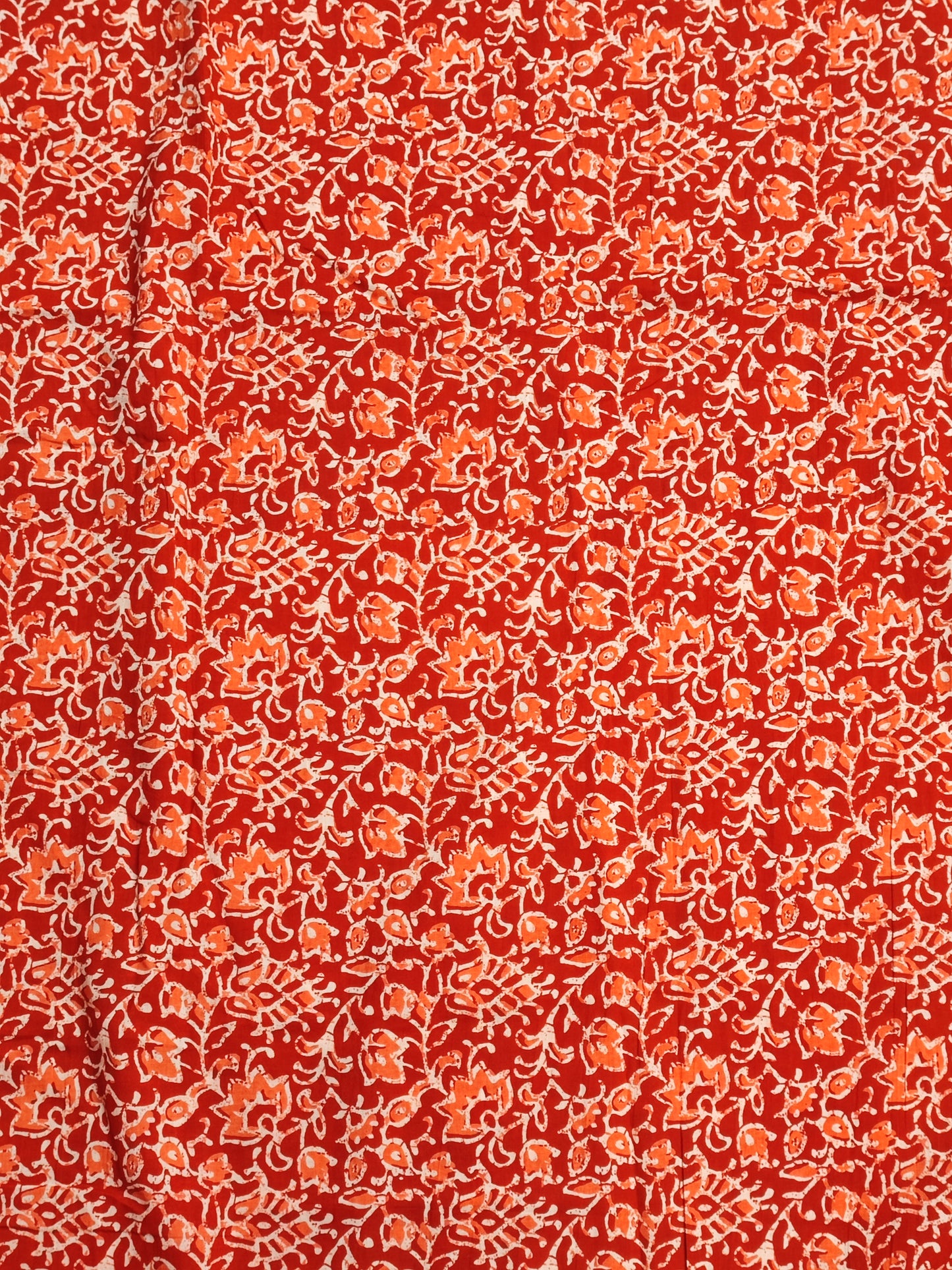 Orange Tulip Print Suit