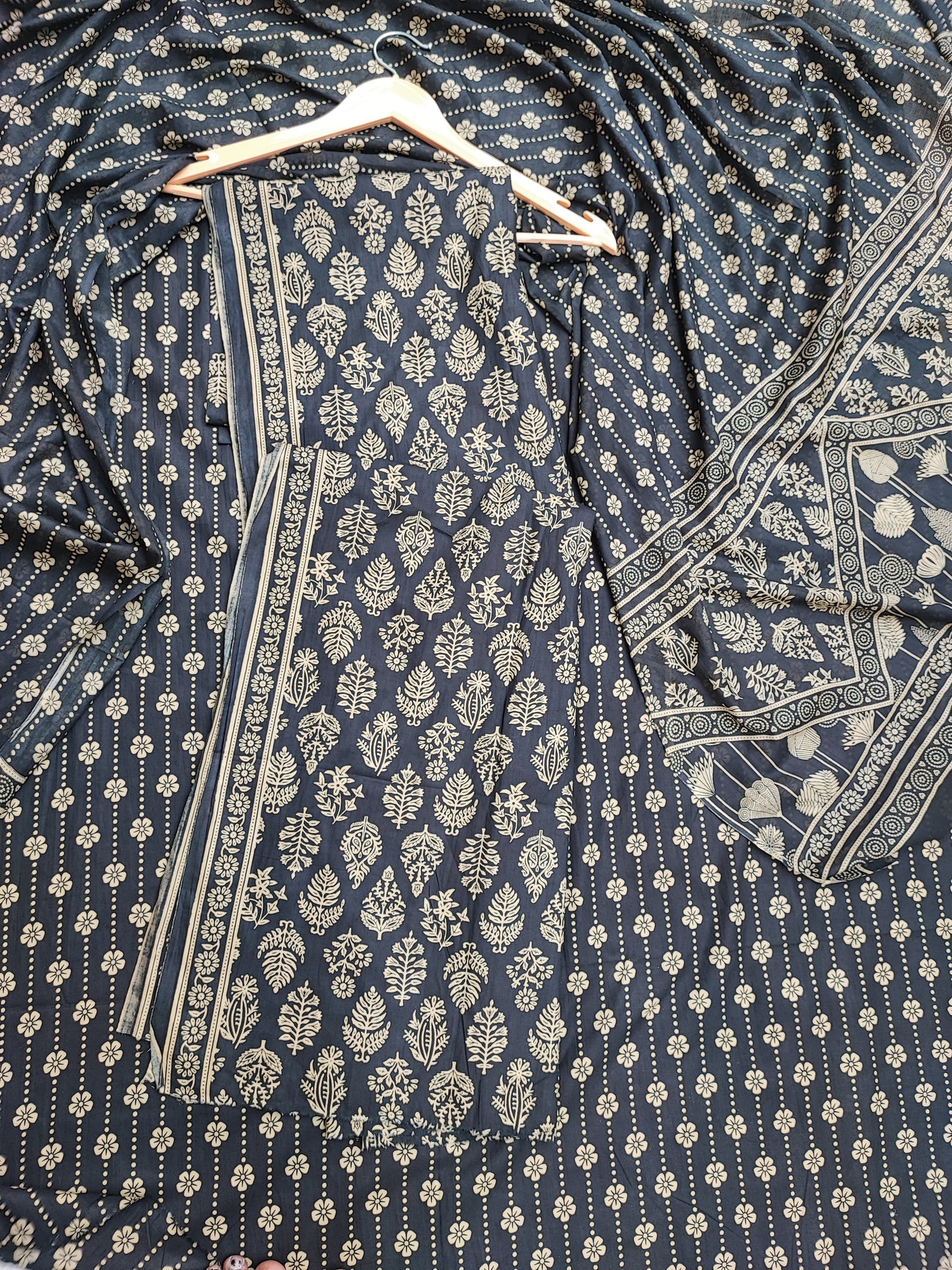 Black Motif Print