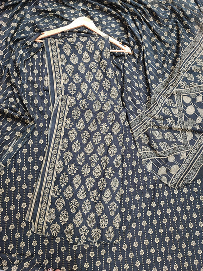 Black Motif Print