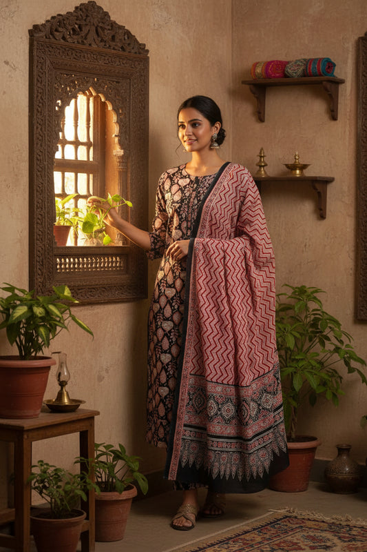 Black Masaba Suit