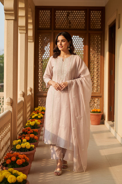 Dusty Pink Kotta Suit