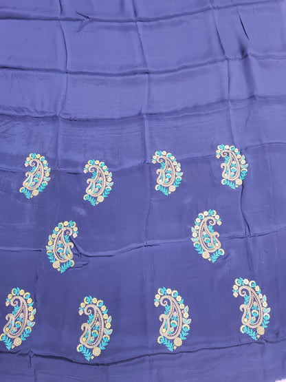 Navi Blue Farshi suit