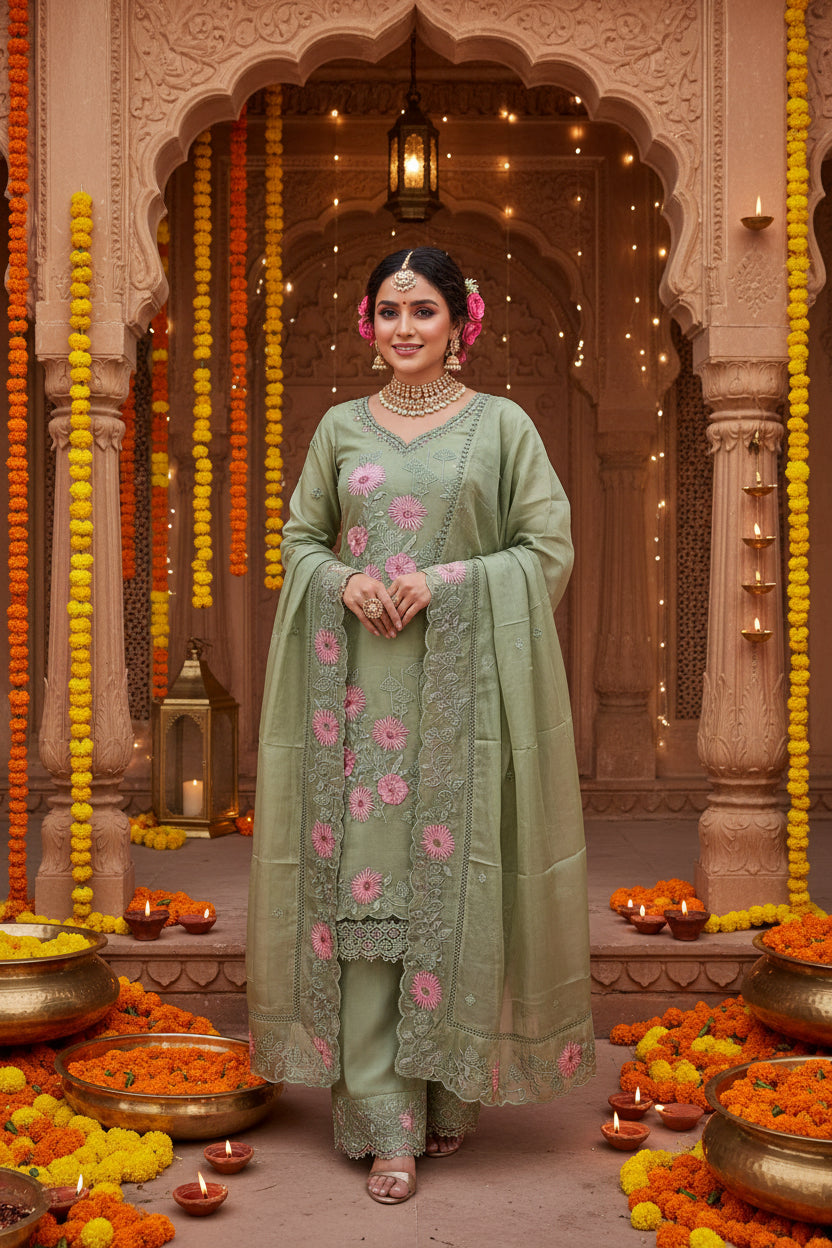 Parrot Green Suit