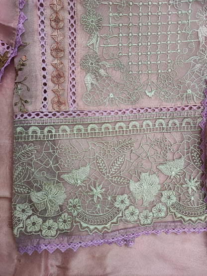 Organza Pink Pak Suit