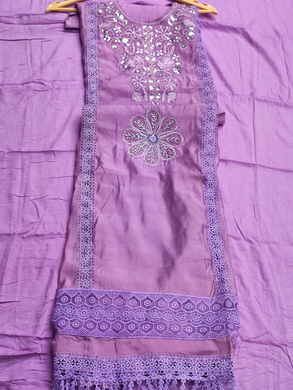 Lace Lavender Suit