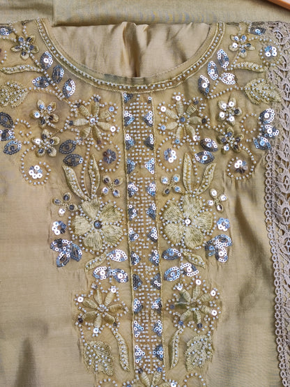 Yellow Muslin Suit