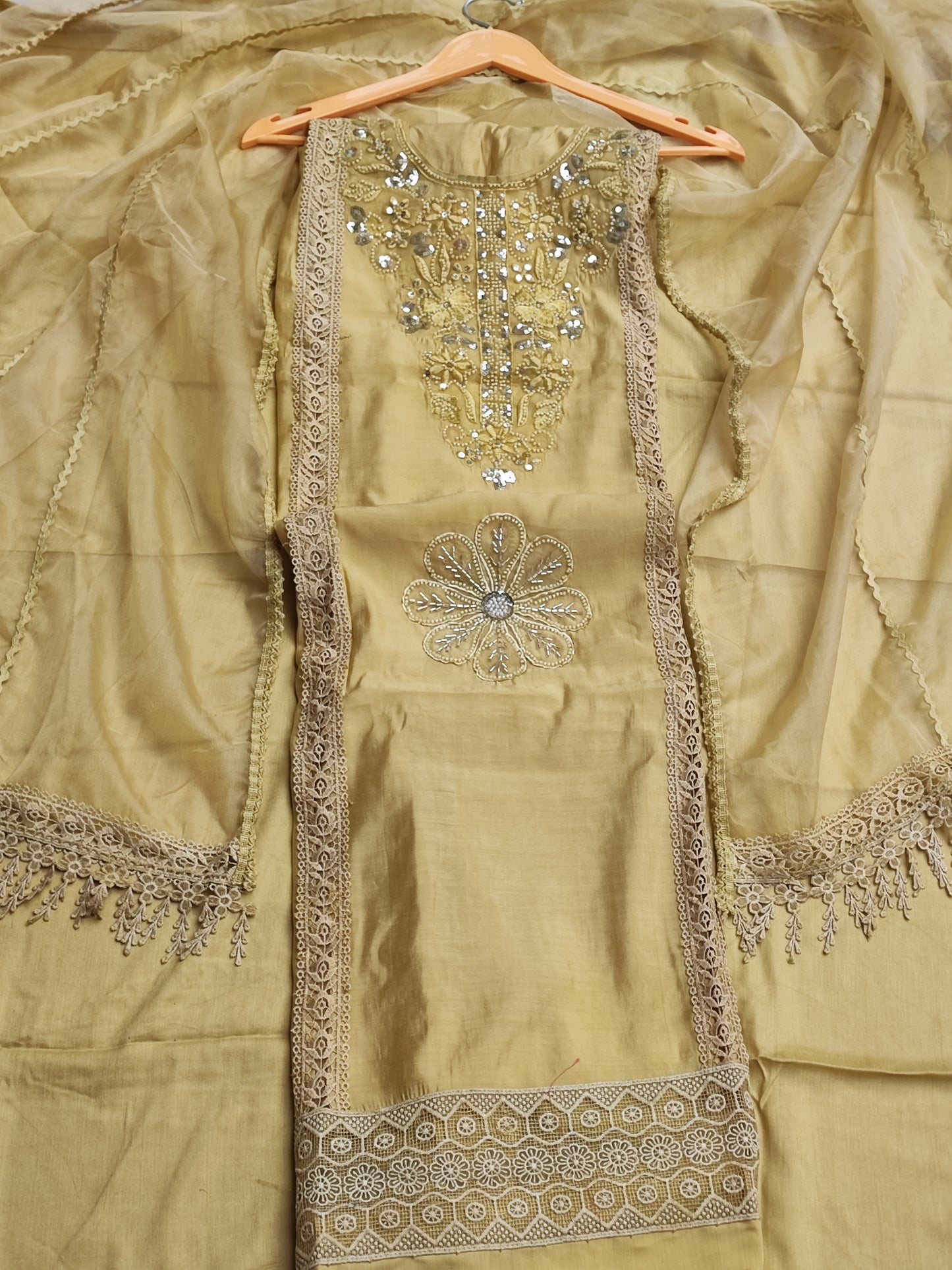 Yellow Muslin Suit