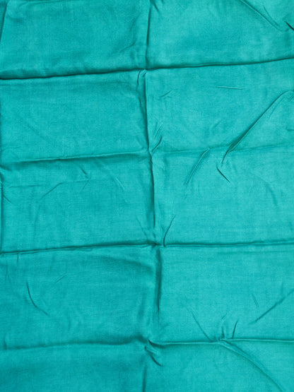 Sea Green Mul Chanderi Suit with Jamdani Dupatta