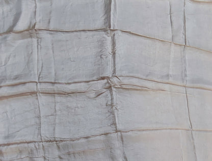 Light Golden Crushed Tissue Suit with Cutwork