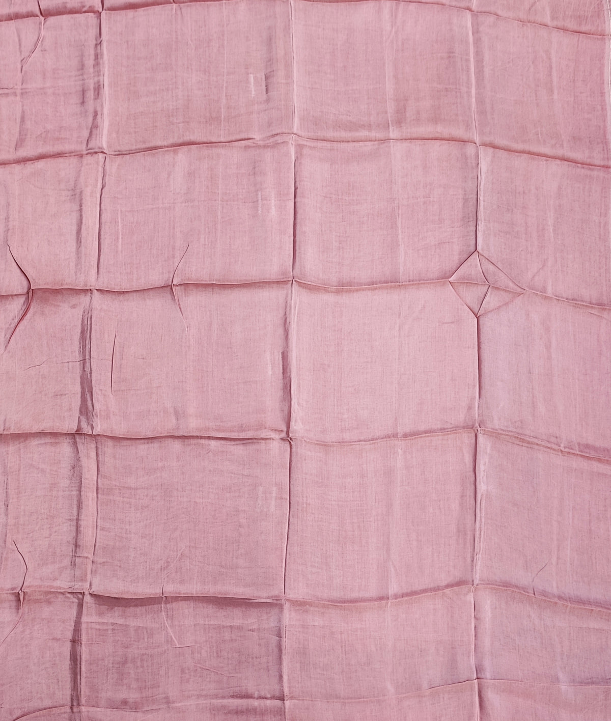 Pink Banarasi Silk Suit with Dabka Neckline