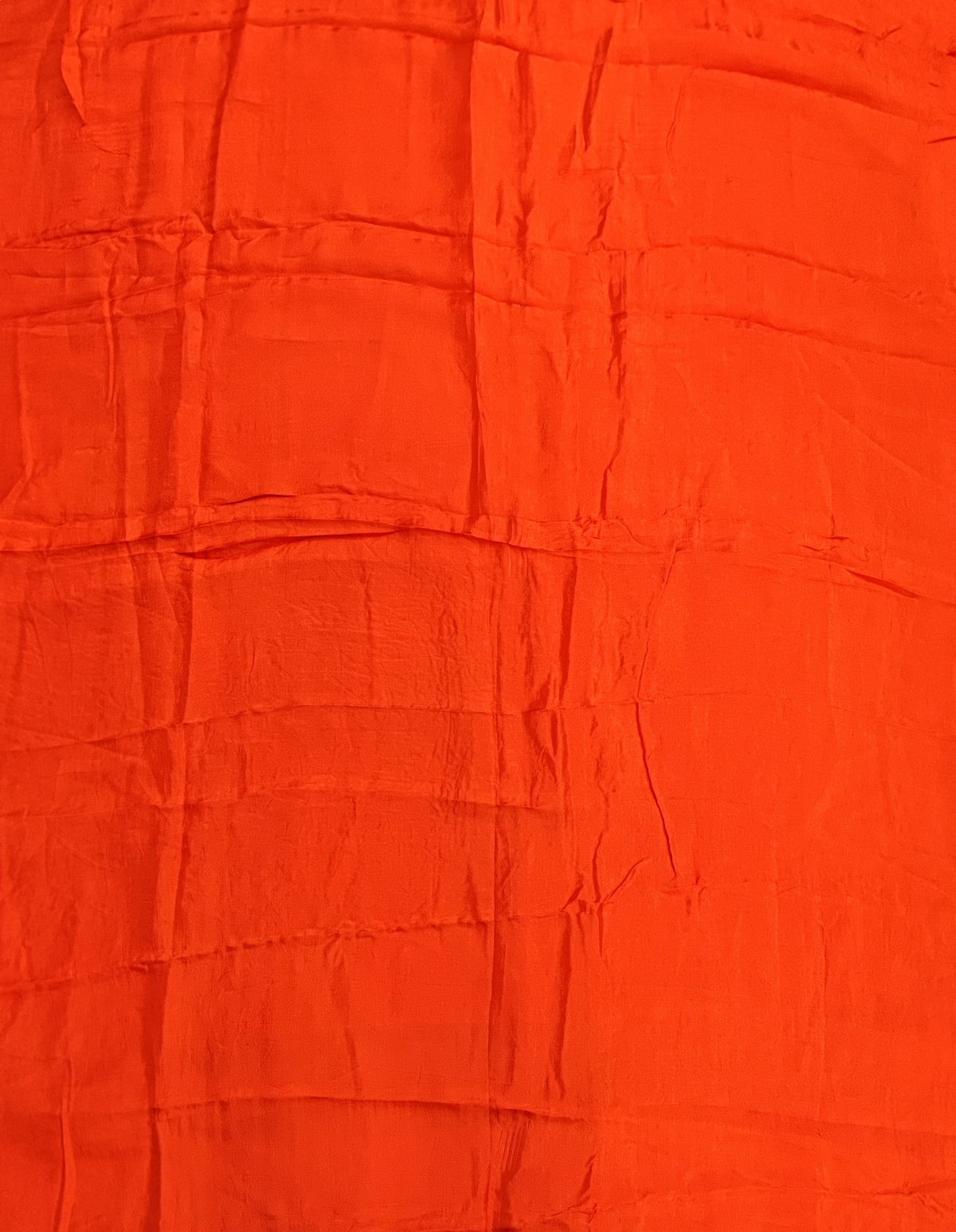 Orange Silk Suit with Bandhani Banarasi Dupatta