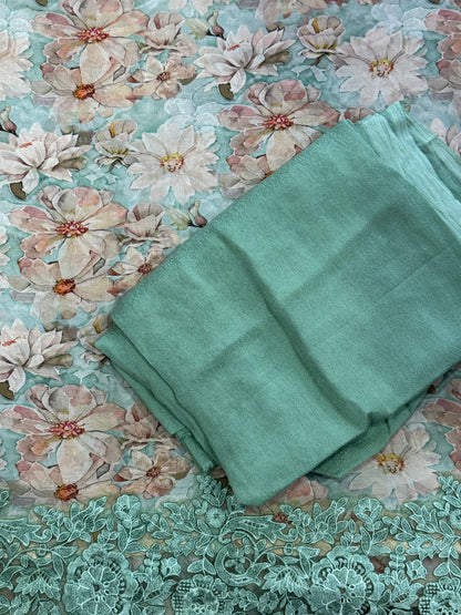 TealGreen Georgette Suit