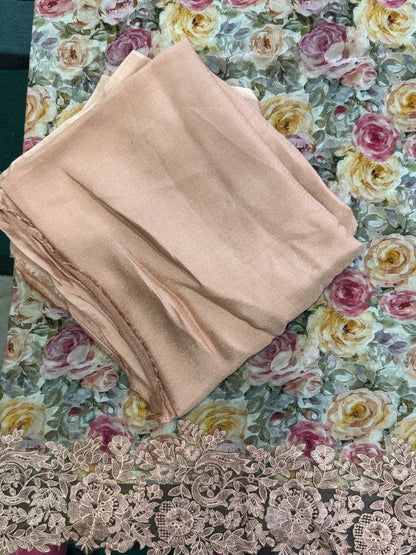 Beige Georgette Suit