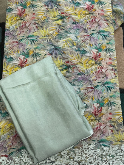 SeaGreen Georgette Suit