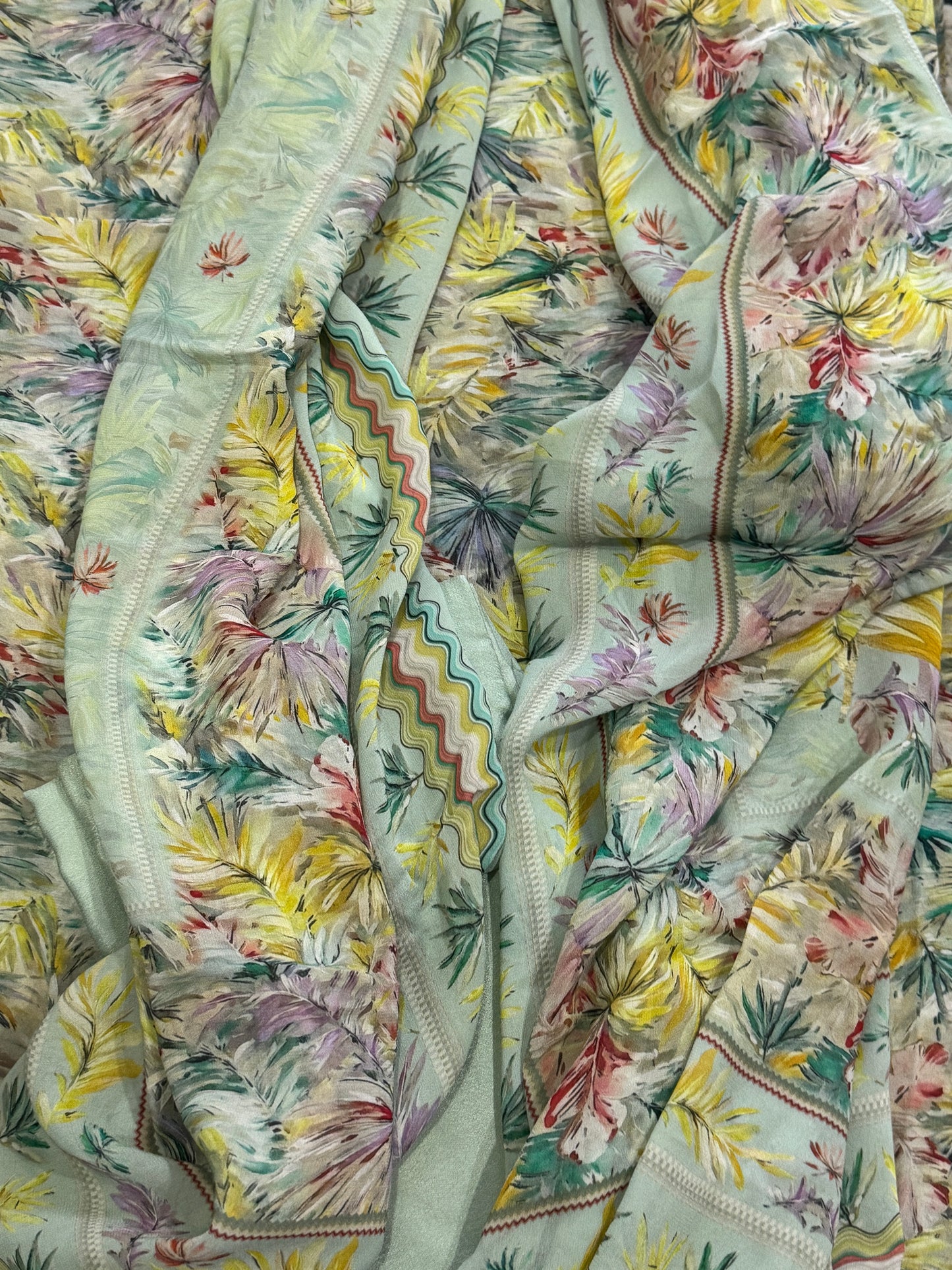 SeaGreen Georgette Suit
