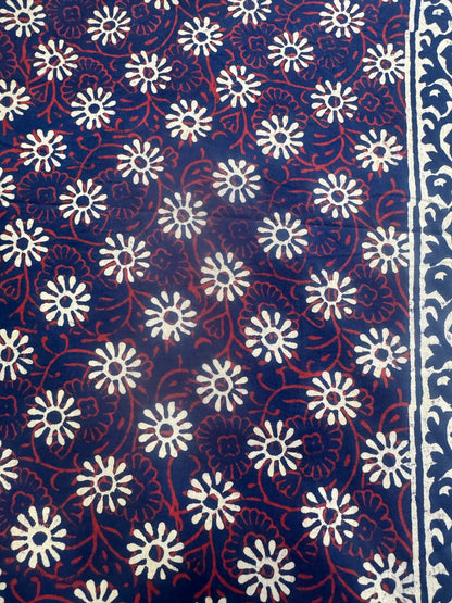 NightBlue Cotton Suit