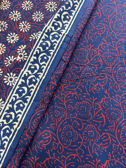 NightBlue Cotton Suit