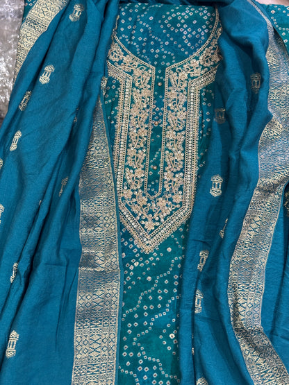 Ferozy Bandani Suit