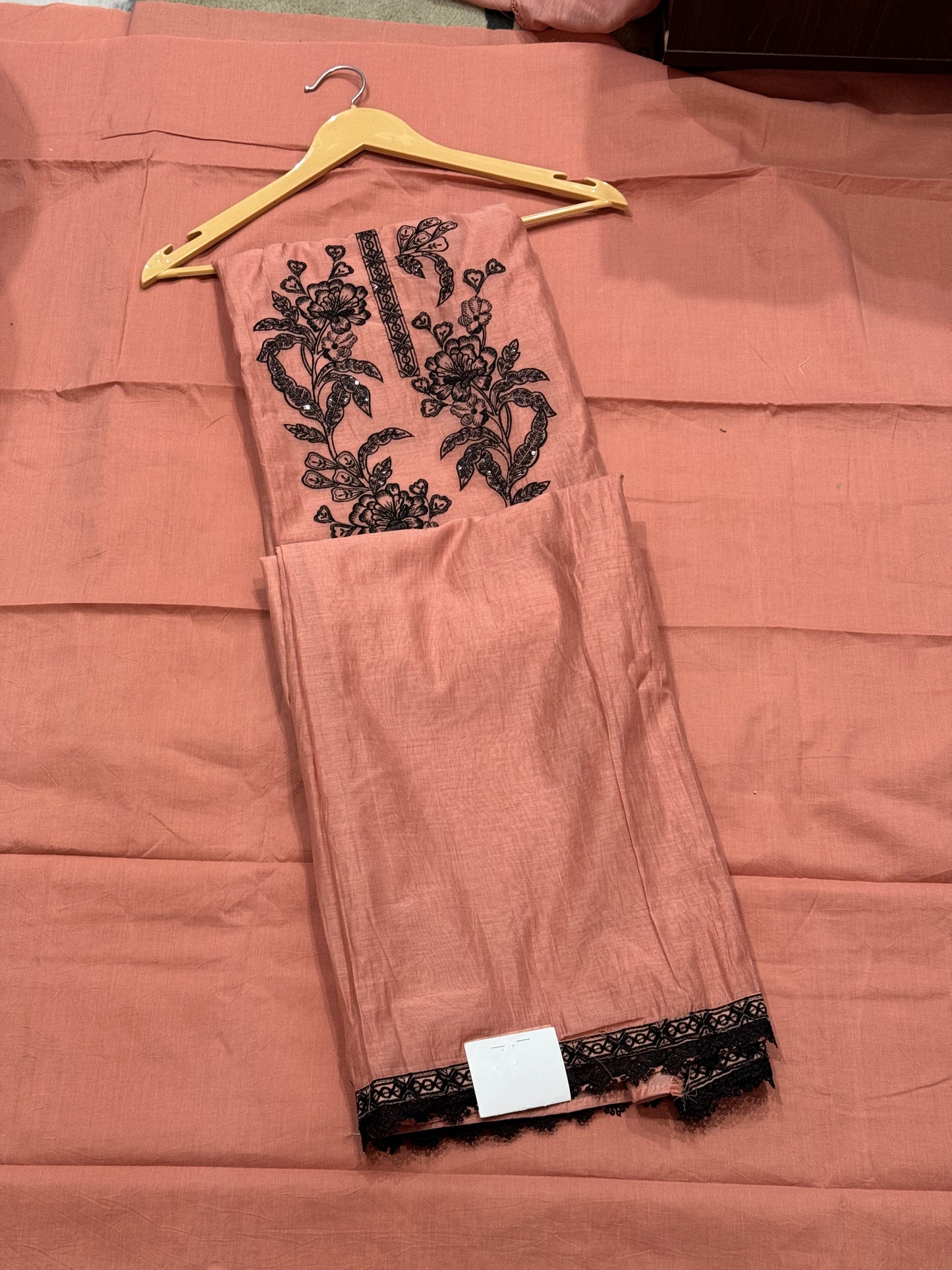 Peach/Black Mul Suit