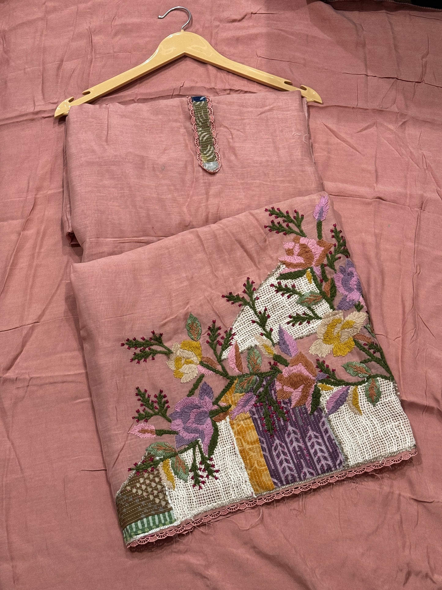 Pink Anchor Work Mul suit