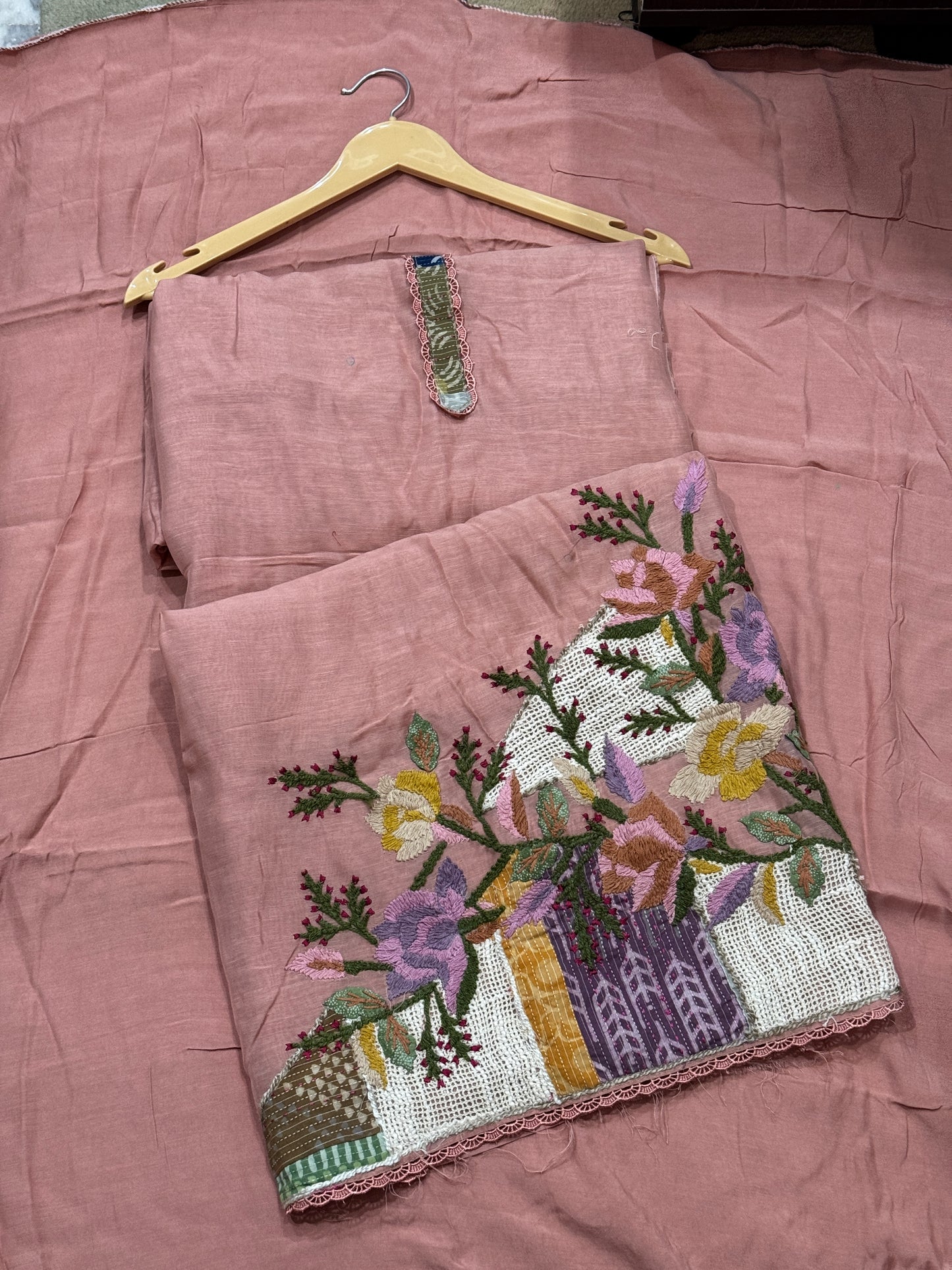 Pink Anchor Work Mul suit
