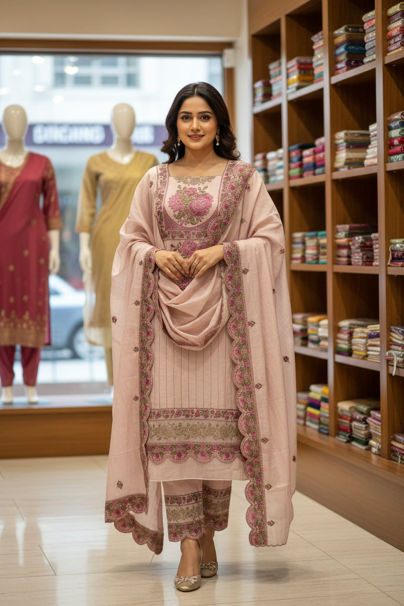 Pink Pak Mul Suit