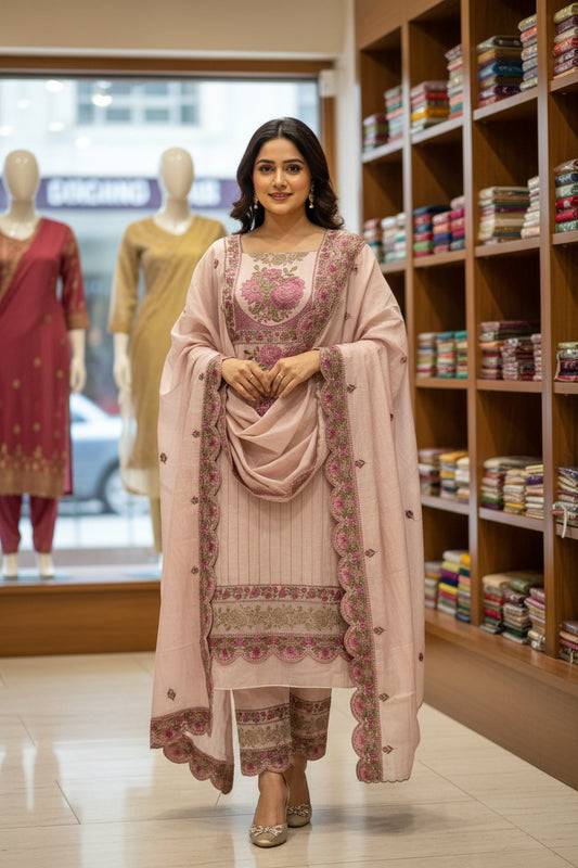 Pink Pak Mul Suit