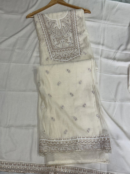 Ivory Mul Suit