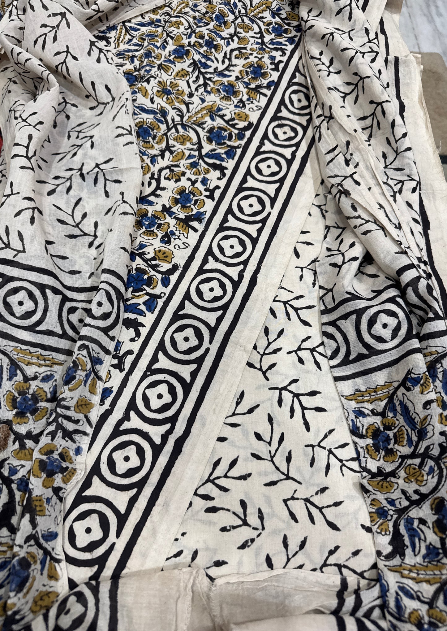 Bagru Blue Suit