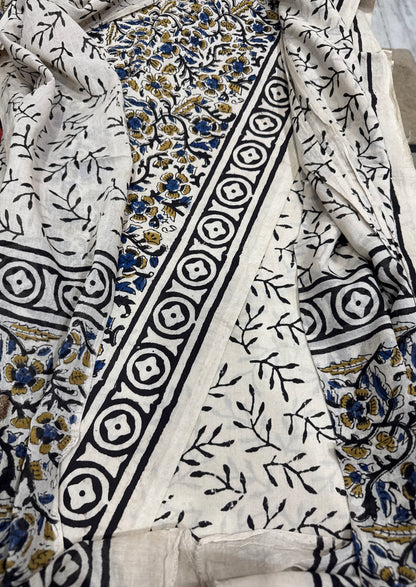 Bagru Blue Suit