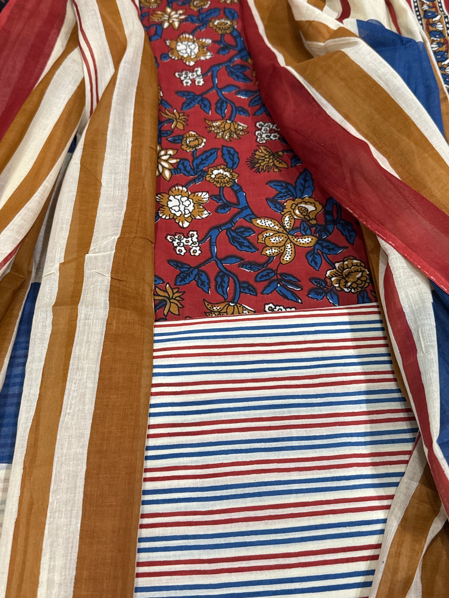 Kalamkari Red Suit